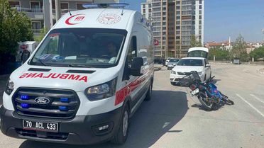 Karaman'da Trafik Kazası: 1 Yaralı