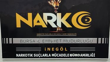 İnegöl'de Metamfetamin Operasyonu