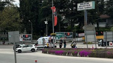 Bilecik'te Motosiklet Kazası