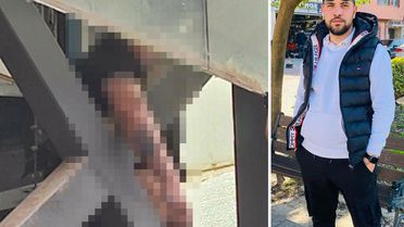 Yaya üst geçidindeki asansör boşluğunda sıkışan 2 çocuk babası genç, hayatını kaybetti