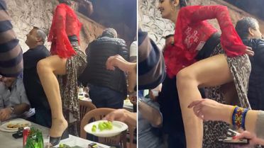 Tekirdağ'daki düğünde renkli anlar! Eğlencenin dozu her dakika arttı