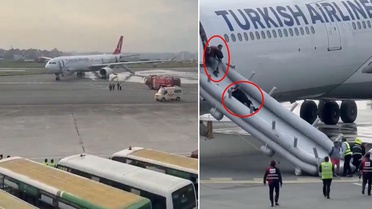 THY uçağında yangın paniği! Yolcular acil çıkışlardan tahliye edildi