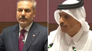 Bakan Fidan Katar'da! Zirveye damga vuran Hürmüz mesajı