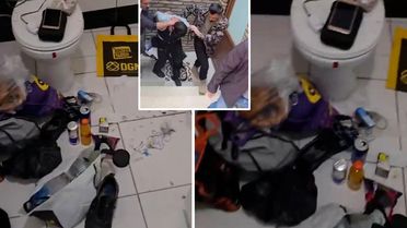 Polis ekipleri dahi gözlerine inanamadı: 2 aydır yaşadığı cami tuvaletinde yakalandı
