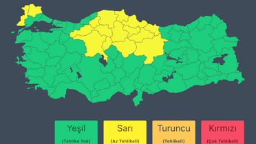 Sağanak Yağış Uyarısı