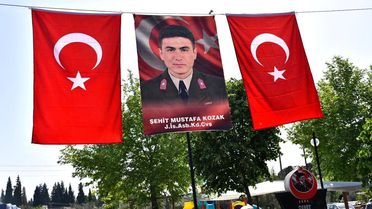 Salihli'de Şehit Mustafa Kozak, 8. yılında dualarla anıldı