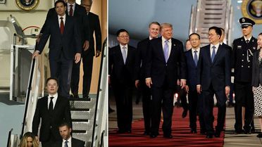 Trump, 8.5 Yıl Sonra Çin'i Ziyaret Etti