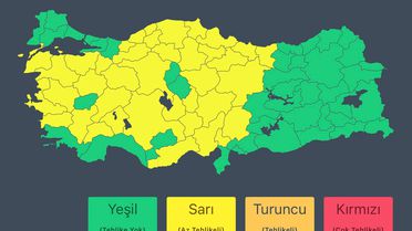 Meteorolojiden Kuvvetli Yağış Uyarısı