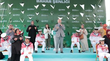 Engelsiz Bahar Şenliği'nde Asker Kınası