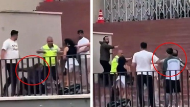 Pusu kurmuş! Torreira'ya saldırı anının görüntüleri ortaya çıktı 