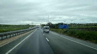 Kırklareli'nde Yağmur Trafiği Etkiledi