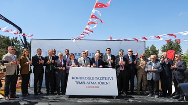 Konukoğlu Taziye Evi’nin temeli dualarla atıldı