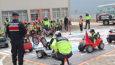 Oğuzlar'da Trafic Eğitimi