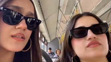Otobüste gergin anlar! Şoföre 'Kes sesini, beklemek zorundasın' diye bağırdı