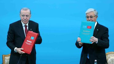 Türkiye-Kazakistan Arasında 13 Anlaşma