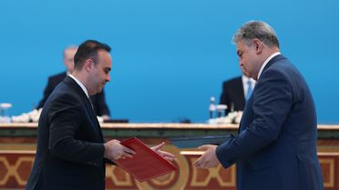 Cumhurbaşkanı Erdoğan, Kazakistan'da 12 anlaşma imzaladı