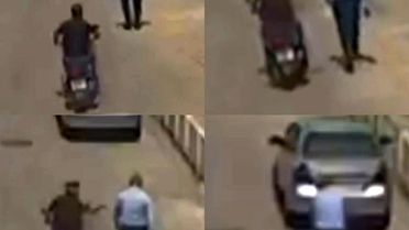 Mersin'de Bıçakla Saldırı Anları Kaydedildi