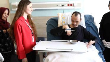 Kütahya'da Özel Aparat ile Tetrapleji Tedavisi