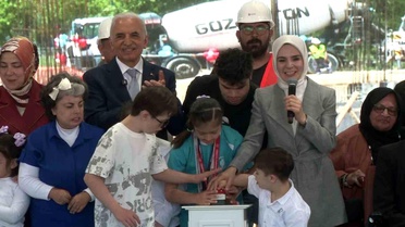 Ümraniye'de Engelsiz Yaşam Merkezi'nin temeli atıldı