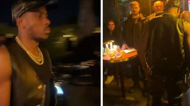 Geceye damga vuran görüntü! Osimhen'in surat ifadesini görenler anlam veremedi