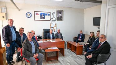 Vali Turan Muhtarları Ziyaret Etti