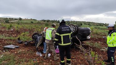 Mardin'de Trafik Kazası: 1 Ölü, 2 Yaralı