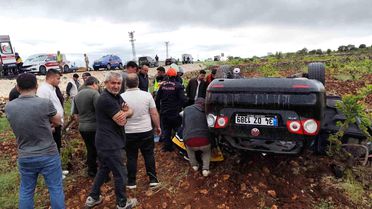 Mardin'de Trafik Kazası: 1 Ölü, 2 Yaralı