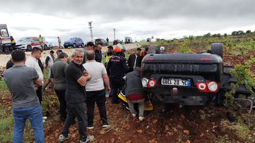 Mardin'de Trafik Kazası: 1 Ölü, 2 Yaralı