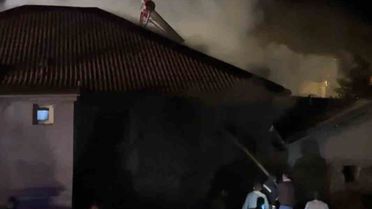 Seydişehir'de Samanlık Yangını