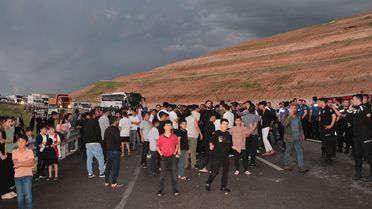 Cizre'de Trafik Kazaları Protesto Edildi