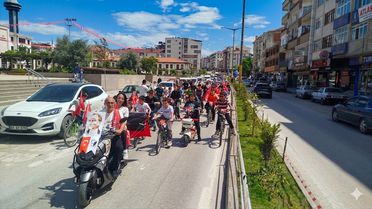 Boyabat'ta Bisiklet Turu Heyecanı