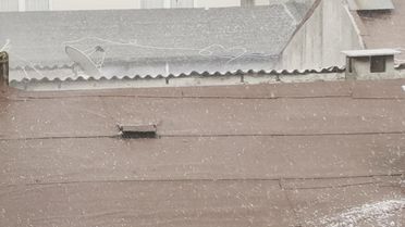 İstanbul'da Dolu Ardından Gökkuşağı