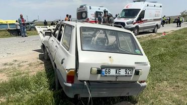 Karaman'da Trafik Kazası: 4 Yaralı