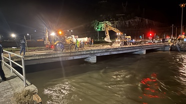 Tokat'ta Köprü Yıkım Çalışmaları Başladı