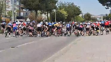 Samsun Gran Fondo Yarışı'nda Kaza