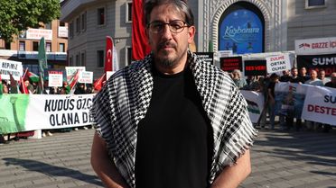 Bursa'da Gazze İçin Destek Gösterisi