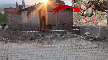 Metruk evde oynayan çocuklar, Kurtuluş Savaşı'ndan kalma el bombası buldu