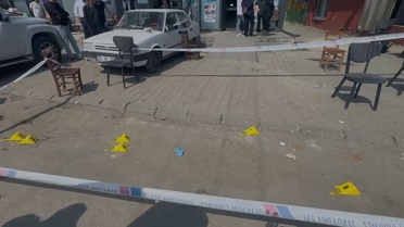 Tarsus'ta Saldırı Anı Güvenlik Kamerasında