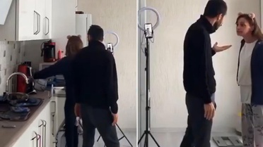 TikTok rezaletleri bitmiyor! Canlı yayın sırasında eşini darbetti