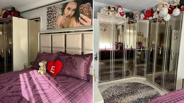 Yeni gelinin yatak odası dekorasyonu kullanıcıları ikiye böldü