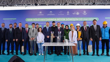Emine Erdoğan'ın başlattığı Van Gölü Havzası'nı Koruma Eylem Planında yeni aşamaya geçiliyor