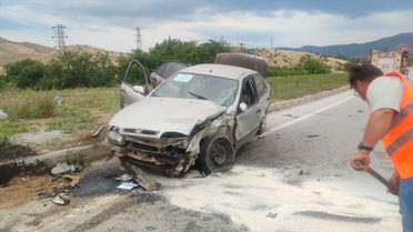 Ödemiş'te Trafik Kazası: 8 Yaralı