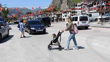 Amasya'da Sakin Trafik Hayranlık Uyandırıyor