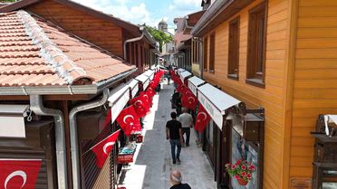 Edirne'de 'Dar Çarşı'ya tarihi dokunuş: 52 dükkan yenilendi