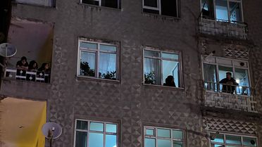 Kayseri'de Bodrumda Yangın