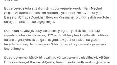 Büyükışık soruşturmasında 26 gözaltı