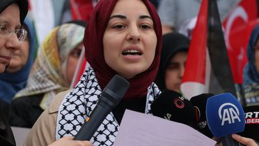 Sakarya'da İsrail'e Tepki