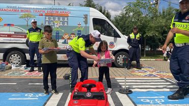 Kırklareli'nde Öğrencilere Trafik Eğitimi