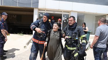 Mardin'de Yangın: 6 Kişi Hastaneye Kaldırıldı