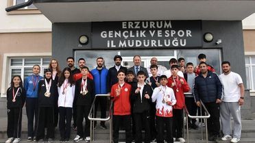 Erzurum Sporcuları Başarılarını Paylaştı